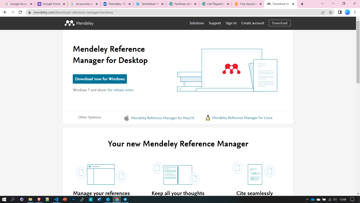 Cara Menggunakan Mendeley untuk Pengutipan Makalah