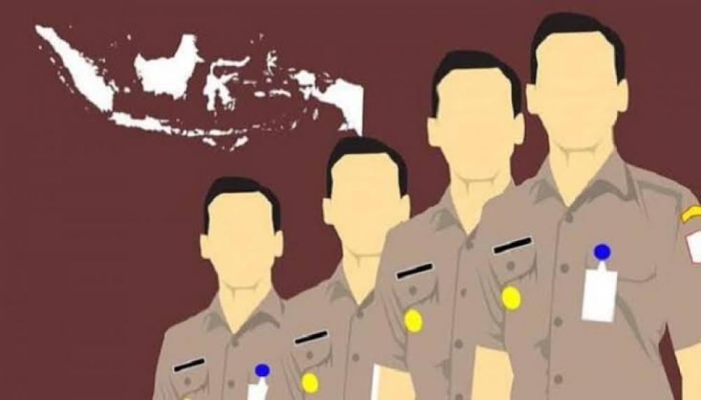 Dibalik baju coklat (Foto MCENEWS)