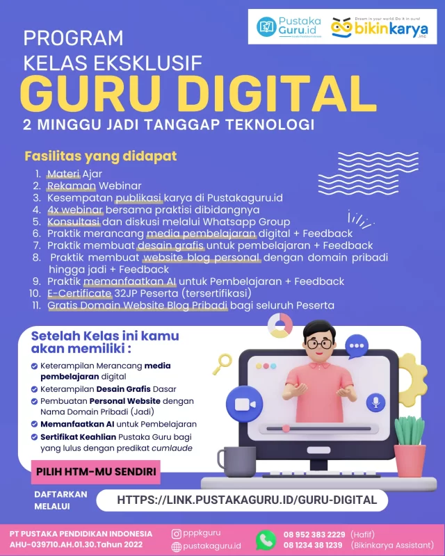 Kelas Guru Digital Pustaka Guru ID